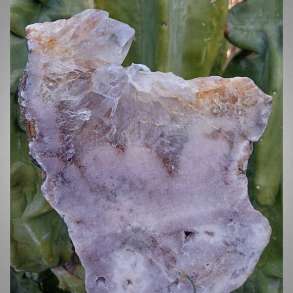 9" PINK AMETHYST on stand stone rock crystal 04 Calmness :  happiness 112225 - Picture 3 of 7